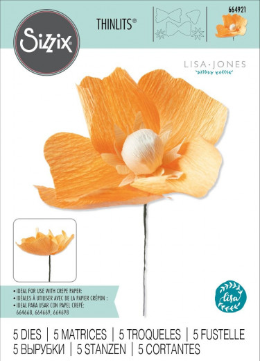 Thinlits Die Set - California Poppy