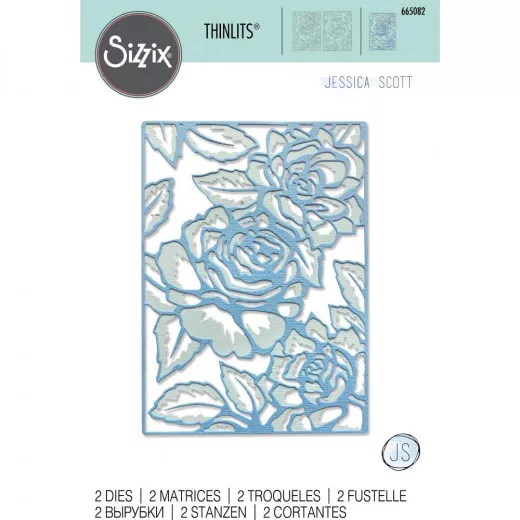 Thinlits Die Set - Floral Lattice