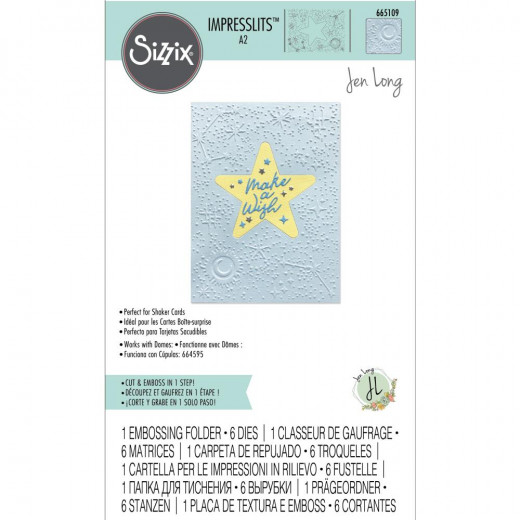 Impresslits Embossing Folder - Celestial (Works with 664595)