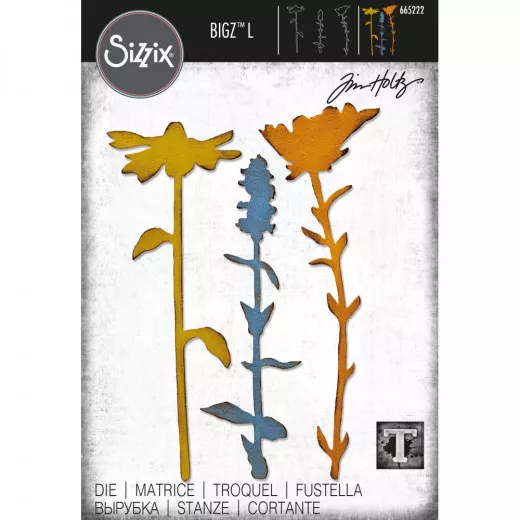 Bigz L Die by Tim Holtz - Large Stems No. 2