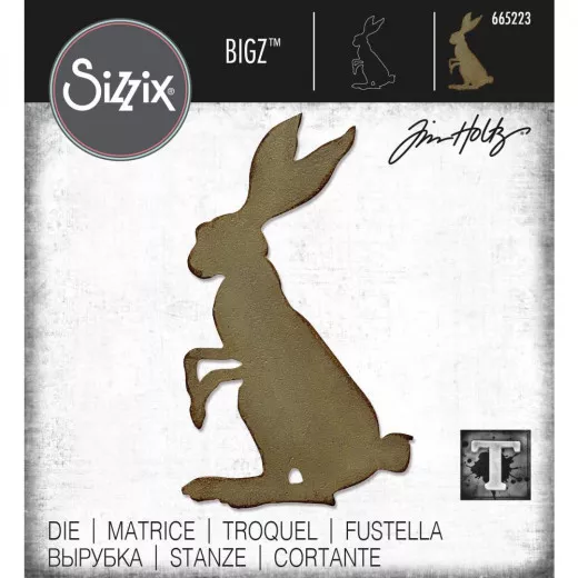 Bigz Die by Tim Holtz - Mr. Rabbit