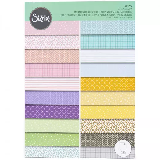 Sizzix Surfacez Printed Paper Pad