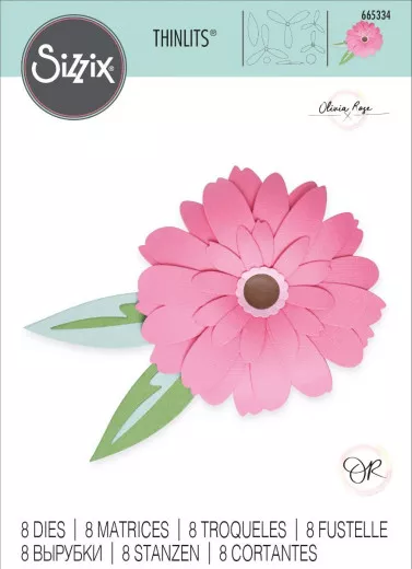 Thinlits Die Set - Gerbera Flower