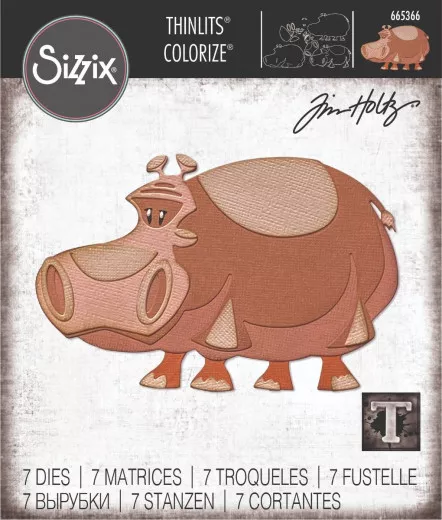 Thinlits Die Set by Tim Holtz - Bernice Colorize