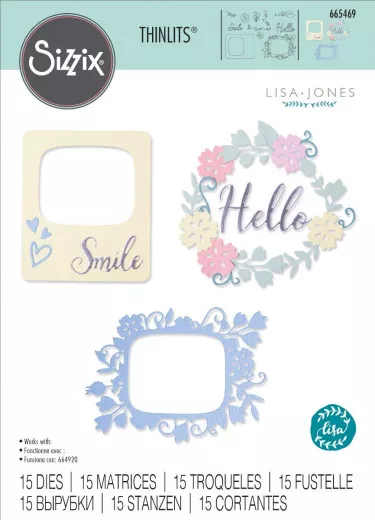 Thinlits Die Set - Rounded Picture Frames