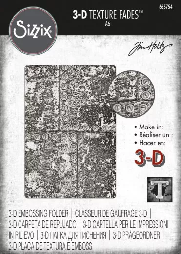 3D Embossing Folder - Industrious