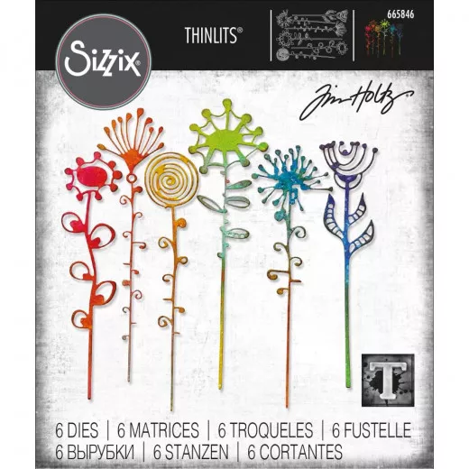 Thinlits Die Set by Tim Holtz - Artsy Stems