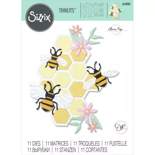 Thinlits Die Set - Bee Hive