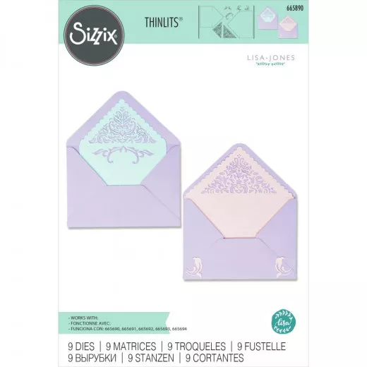 Thinlits Die Set - Lace Envelope Liners