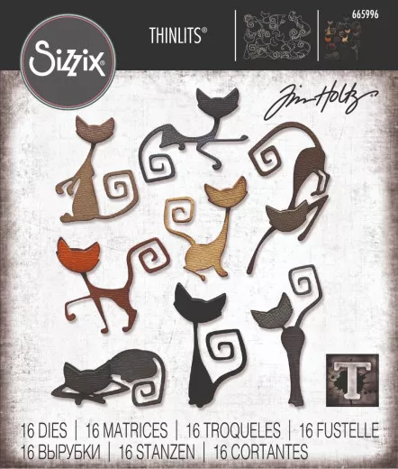 Thinlits Die Set by Tim Holtz - Mischievous