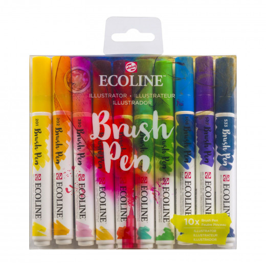 Ecoline Brushpen Set (10er) - Illustrator