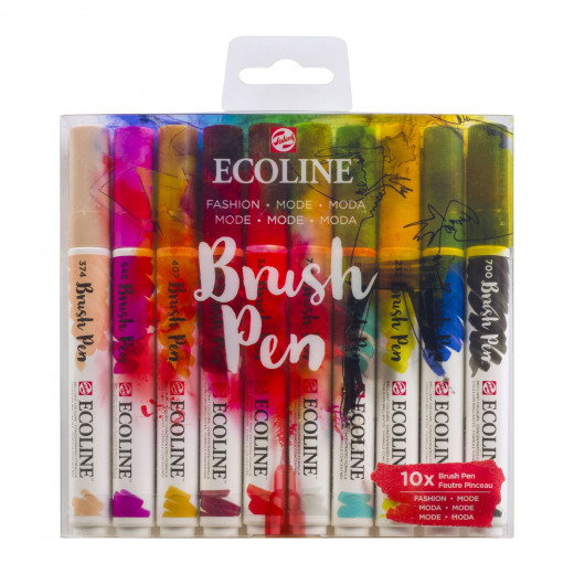 Ecoline Brushpen Set (10er) - Fashion