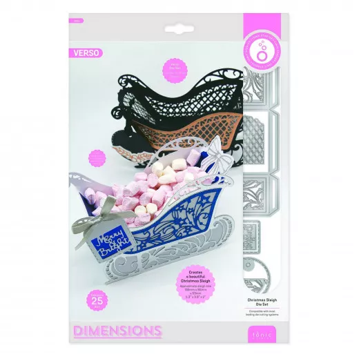 Dimensions Die - Christmas Sleigh Ornament