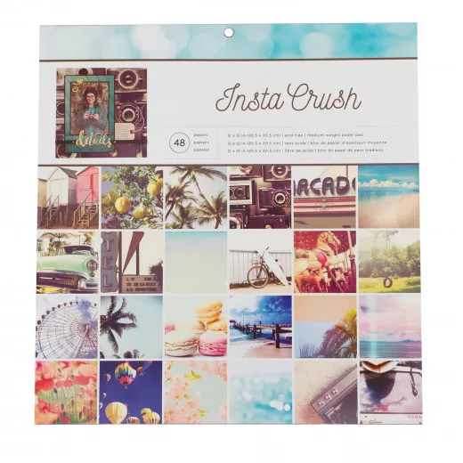 Insta Crush 12x12 Paper Pad