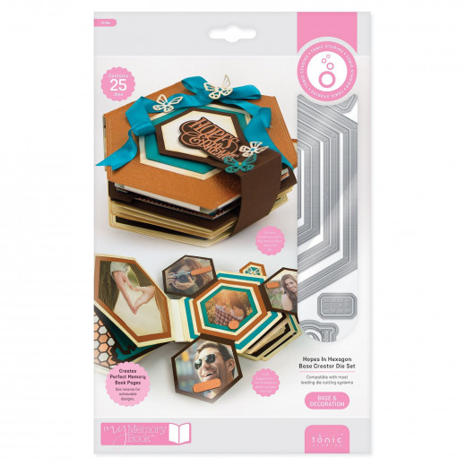 My Memory Book Die Set - Hopes in Hexagon Base Creator