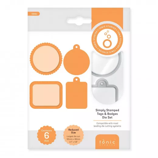 Simply Stamped Tags and Badges Die Set