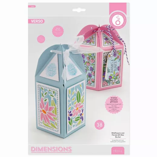 Tonic Studio Verso Dimensions Die - Wildflowers and Floral Gift