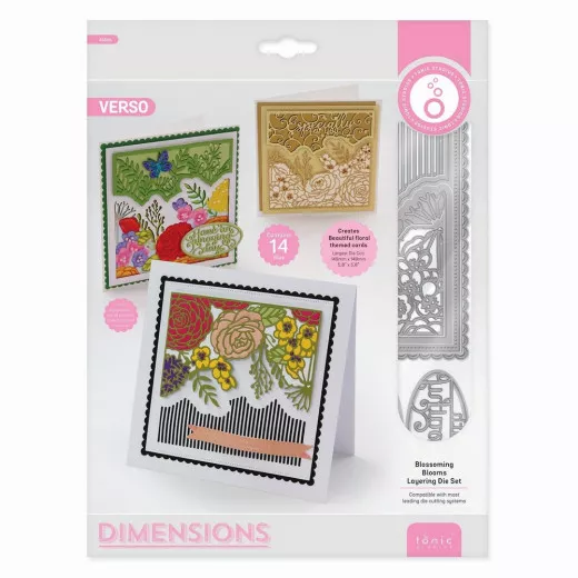 Verso Dimensions Die - Blossoming Blooms Layering