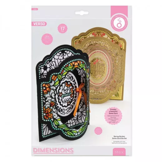 Verso Dimensions Die - Spring garden Dome Card