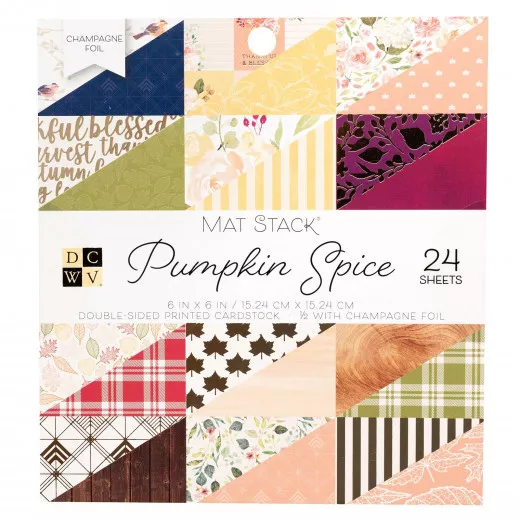 Pumpkin Spice 6x6 Mat Pad