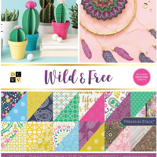 Wild and Free 12x12 Premium Stack