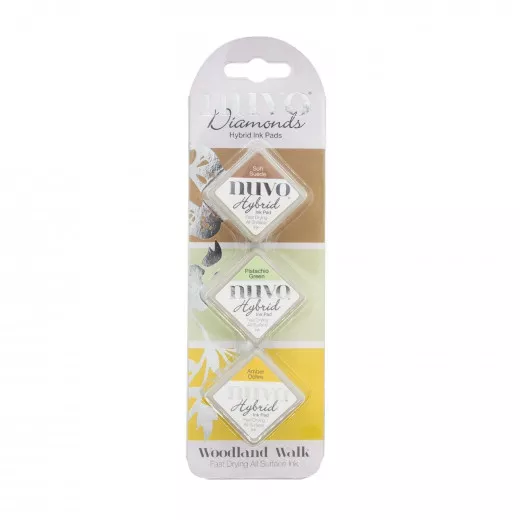 Nuvo Diamond Hybrid Ink Pads - Woodland Walk