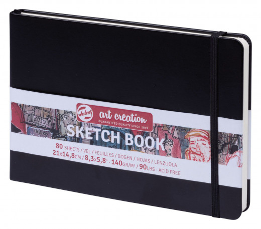 Talens Art Creation 14,8x21cm Sketchbook schwarz