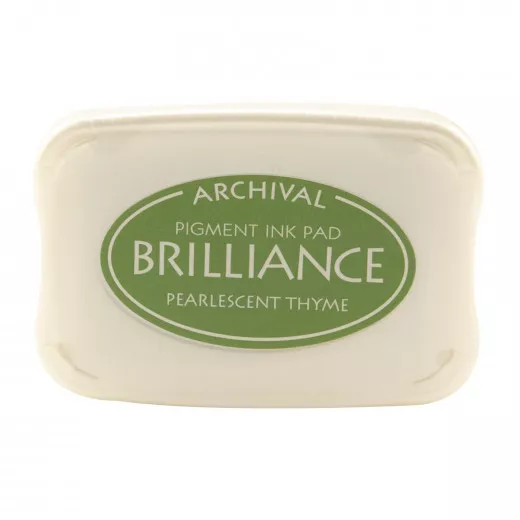 Brilliance Pigment Ink Pad - pearl thyme