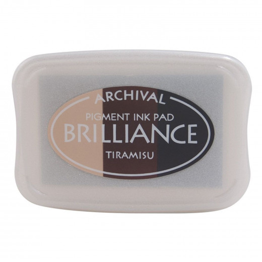 3-Color Brilliance Pigment Ink Pad - Tiramisu