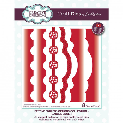 Craft Dies - Festive Endles Bauble Edger