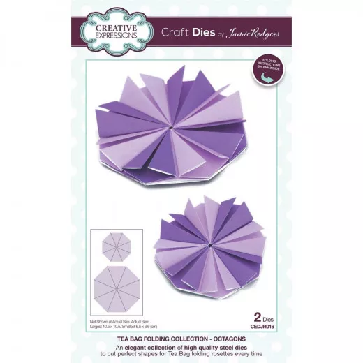 Craft Dies - Tea Bag Folding Octagons