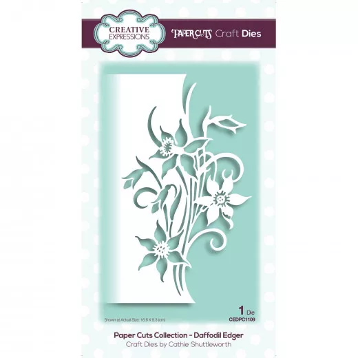 Craft Dies - Paper Cuts Daffodil Edger