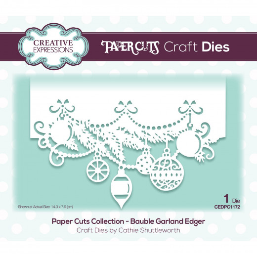 PaperCuts Craft Dies - Edger Bauble Garland