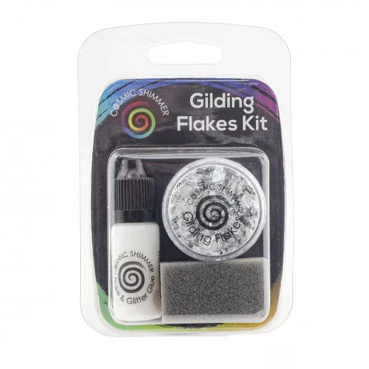 Cosmic Shimmer - Gilding Flakes Kit - Silver Moon