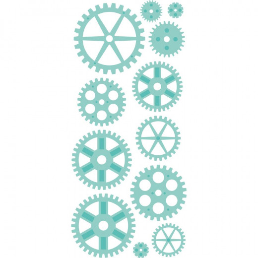 Kaisercraft Decorative Die - Cogs Panel