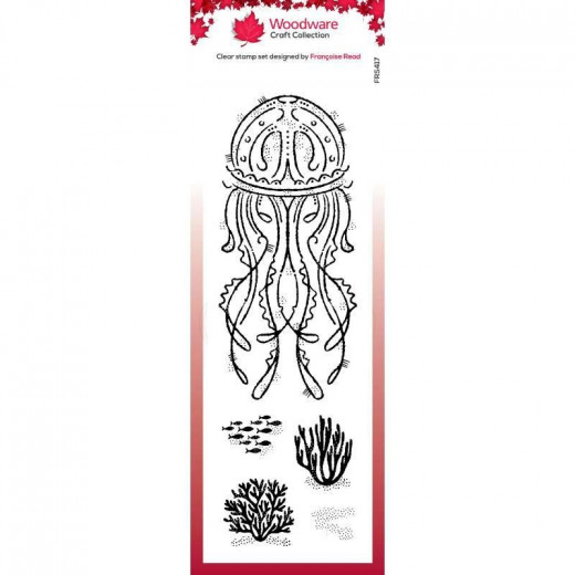 Woodware Clear Stamps - Jelly Fish