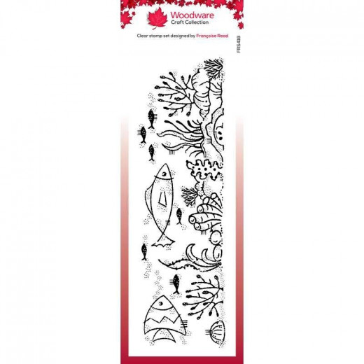 Woodware Clear Stamps - Coral Reef