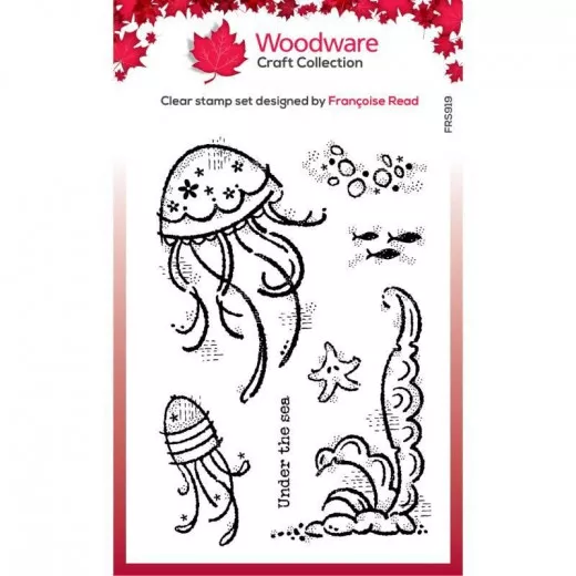 Woodware Clear Stamps - Under The Sea