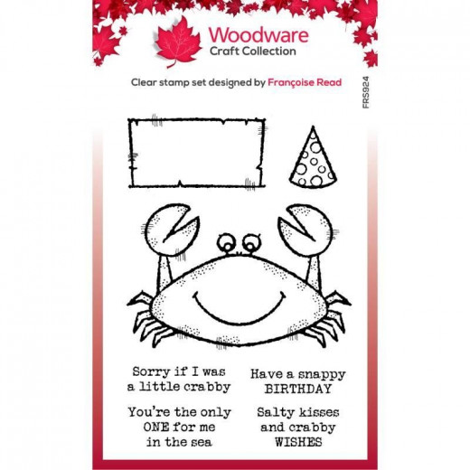 Woodware Clear Stamps - Mr Crab