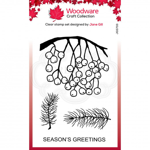 Clear Stamps - Hanging Berries