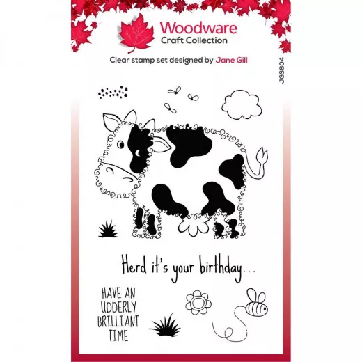 Clear Stamps - Fuzzie Friends Connie the cow