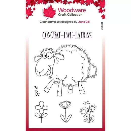 Clear Stamps - Fuzzie Friends Sadie the sheep