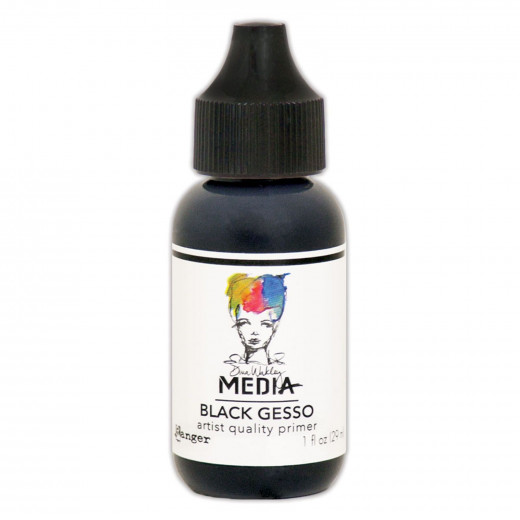 Dina Wakley media gesso black