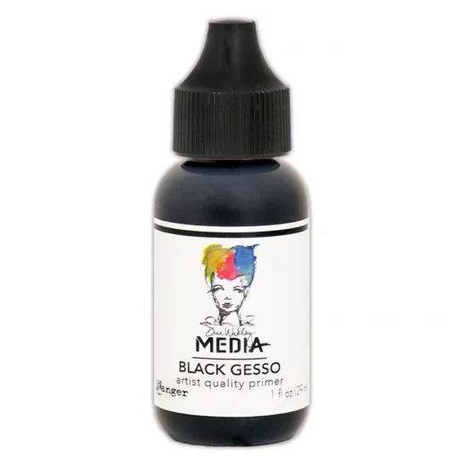 Dina Wakley media gesso black