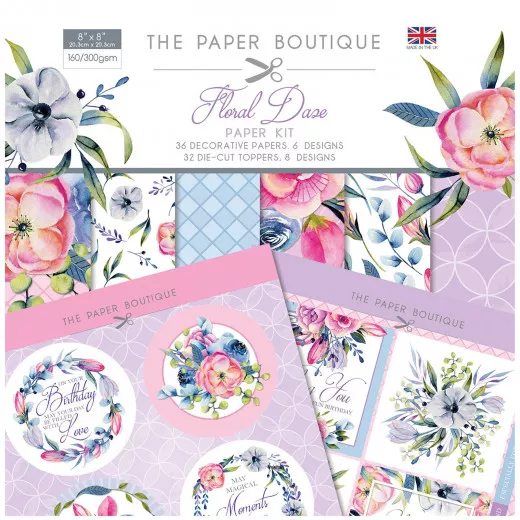 Floral Daze 8x8 Paper Kit