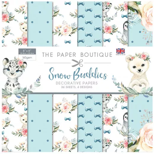 Snow Buddies 8x8 Decorative Paper Pad