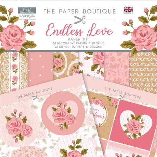 Endless Love 8x8 Paper Kit