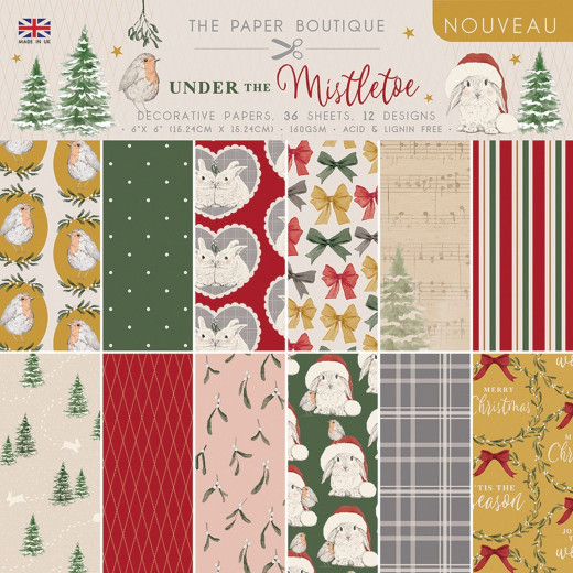 Under the Mistletoe Decorative 6x6 Paper Pad