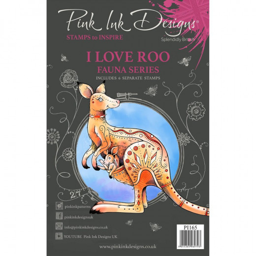 Pink Ink Designs Clear Stamps - I Love Roo