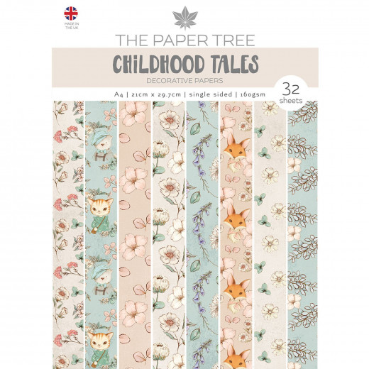 Childhood Tales A4 Decorative Paper Pad